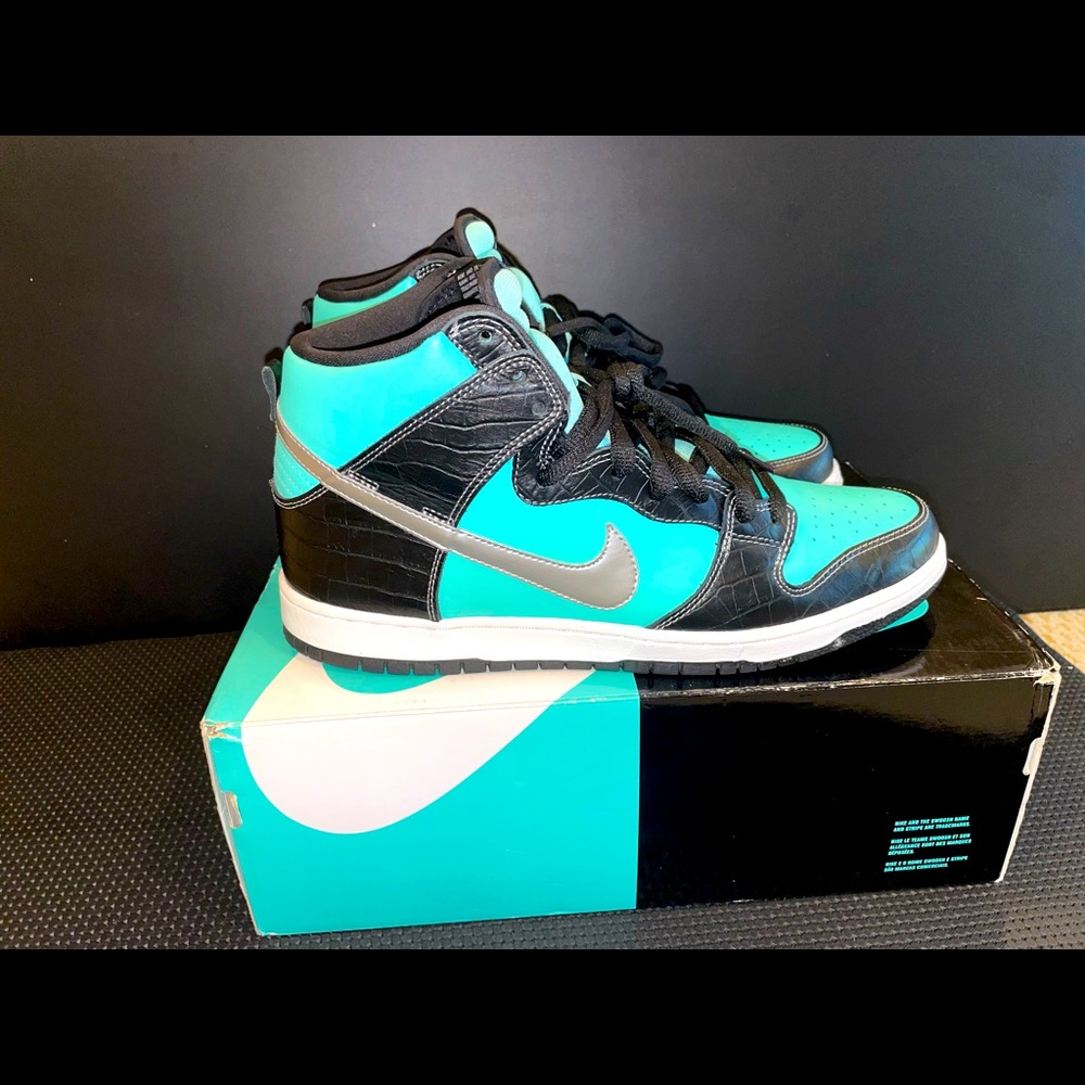 NEW‼️
 Nike Dunk SB High Diamond "Tiffany"💎
Aquamarine 
Size 12